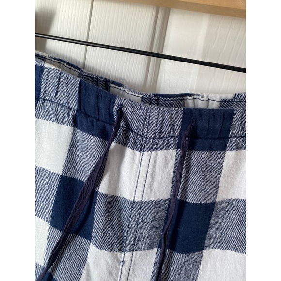 J Crew Factory Mens flannel pajama pants Blue Buffalo Plaid Lounge Sleepwear M - Picture 7 of 7